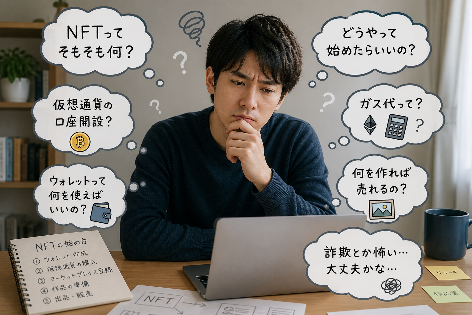 「NFTって難しそう…」と思ってるあなたへ。実は5分で買えます【初心者向け完全手順】
